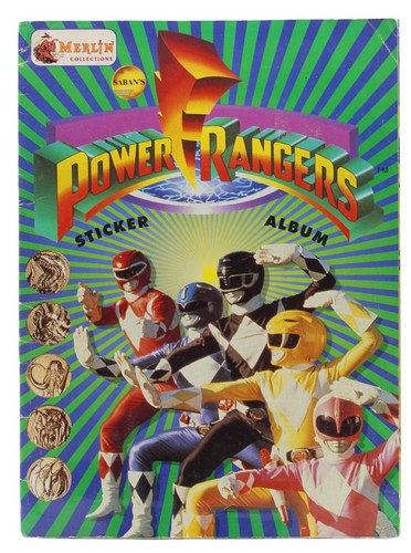 Album figurine power rangers - album,