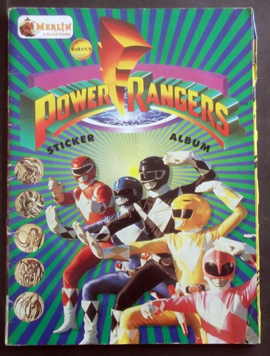 Power rangers album incompleto - power,
