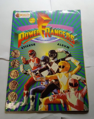 Power rangers album - album, figurine