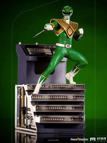 Power rangers statue green - rangers,