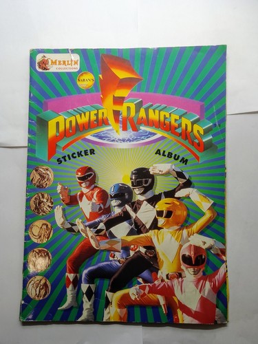 Power rangers album figurine - power, rangers-album