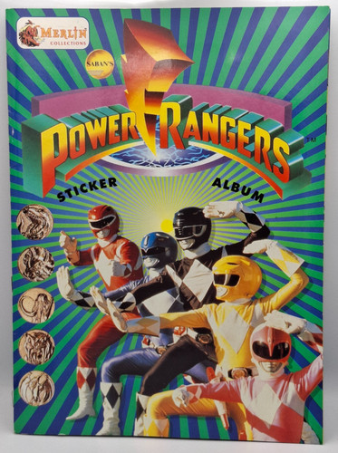 Power rangers merlin album - rangers,