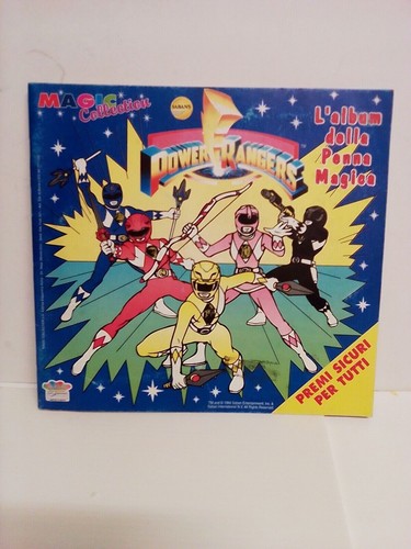 Power rangers album figurine - power,