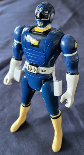Power rangers bleu vintage - power,